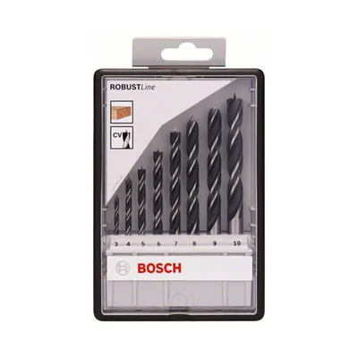 Immagine prodotto di Bosch 2607010533 Bosch RobustLine Holzbohrer Set 3-10mm 8 tlg.