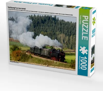 Produktbild von Calvendo Volldampf im Innviertel 1000 Teile Puzzle quer 640x480mm, Pichler Florian; 7458389