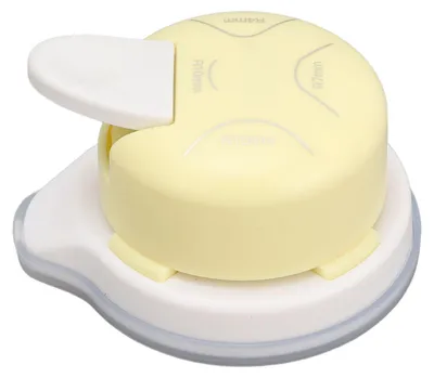 Produktbild von 4-in-1 Eckenrunder, Stanzschneider, tragbares Papier zum Basteln, Fotokarten, Gelb