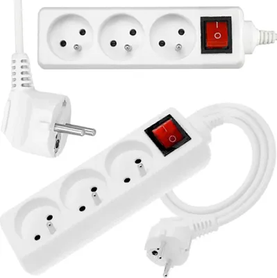 Obrázok produktu pre Elgotech 5902694053032, 3 m, Vnútorný, IP20, 3 mm², Polyvinylchlorid (PVC), Biela