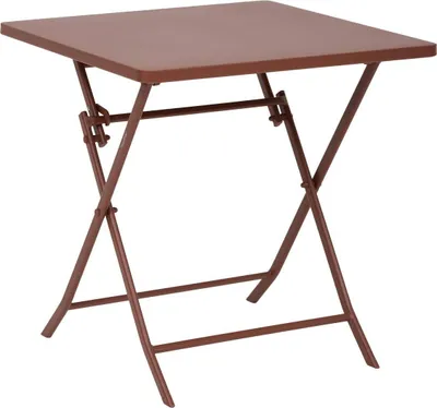 Produktbild von Gartentisch greensboro 2-sitzer klappbar 70x70cm mahagoni - Hespéride