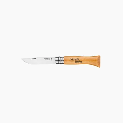 Produktbild von OPINEL Messer Nr. 6 Karbonklinge mit Sicherheitsring - 113060