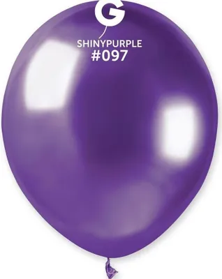 Immagine prodotto di Palloncino MINI cromato - 13 cm - viola lucido - 1 pz