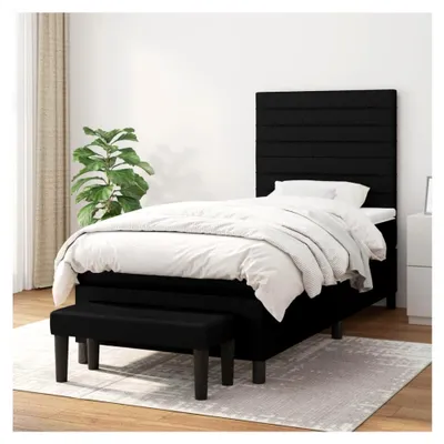 Produktbild von Boxspringbett mit Matratze 100x200 cm und Kopfteil