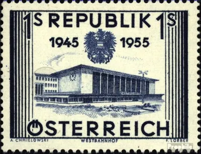 Produktbild von Briefmarken Österreich 1955 Mi 1013 postfrisch Unabhängigkeit