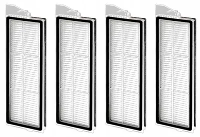 Imagen del producto de Filtros de repuesto HEPA para aspiradoras Roborock S8 MaxV Ultra - 4 unidades - Lavables - También compatibles con los modelos S8 Max Ultra y G20