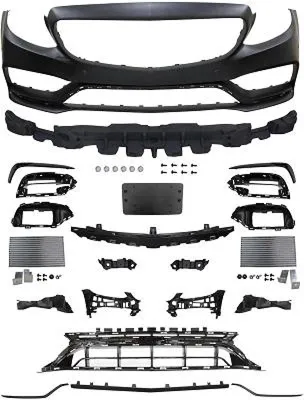 Image de DIEDERICHS 1673751 Pare-chocs avant pour MERCEDES-BENZ Classe C (W205) 2018-2021