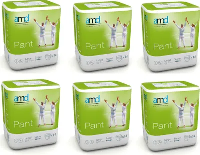 Produktbild von amd pants large super 0000, 14Stk. Inkontinenzhosen Windelhose