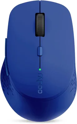 Produktbild von Silent kabellose Maus wireless Mouse 1600 DPI Sensor 9 Monate Batterielaufzeit leise Tasten ergonomisch für Rechtshänder PC & Mac