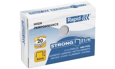 Produktbild von Rapid - Staples 24/6 verzinkt stark 1000st | Zeigen Sie ein 10 -Box x 1000 -Stück an | 10 Stück