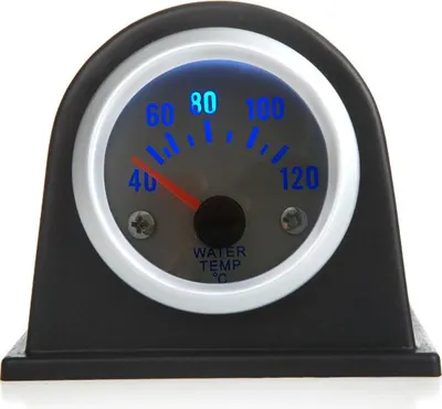 Obrázek produktu pro Měřič teploty vody se senzorem pro auto 2" 52mm 40 120 stupňů Celsia Modré světlo