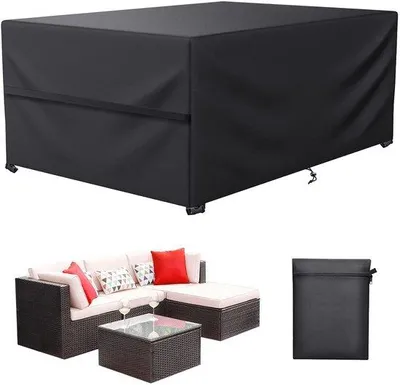 Obrázek produktu pro Voděodolný obal na zahradní nábytek, obdélníkový, 600D Oxford, odolný proti UV záření, 270 x 180 x 90 cm