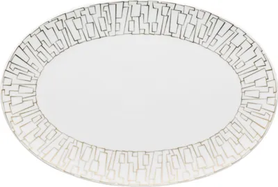 Produktbild von Rosenthal TAC Gropius Skin Gold Platte 34 cm