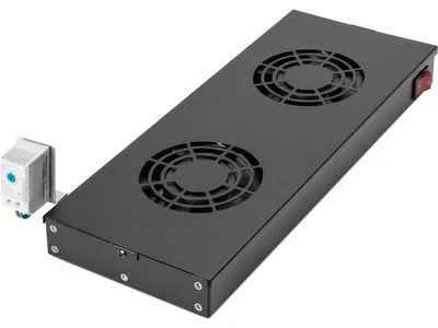 Image de Digitus DN-19 FAN-2-HO-SW accessoire de racks Panneau ventilation