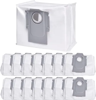 Produktbild von 14 Stück Staubbeutel für Roborock S8+ S8 Pro Ultra S7 MaxV Ultra S7 Pro Ultra Q7+ Q7 Max+ T8 Q5+ G10S G10S PROStaubsauger Absaugstation, 3L großer Kapazität Staubsaugerbeutel
