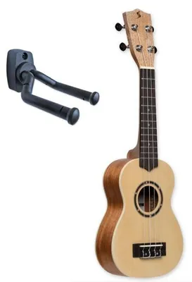 Zdjęcie produktu dla Ukulele sopranowe Stagg US-30 z futerałem i uchwytem ściennym