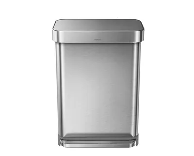 Immagine prodotto di simplehuman cestino a pedale con scomparto per sacchetti Cestino per rifiuti da 55 litri CW2023