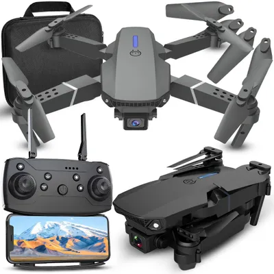 Produktbild von Drohne mit Kamera, WiFi FPV, Bürstenloser Motor, faltbar, Reichweite bis 150 m, 3 Akkus, RC Quadcopter für Anfänger & Erwachsene mit Follow-Me, Retoo
