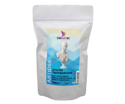 Produktbild von CREARTEC - Figurengießmasse für wasserfeste Skulpturen - Inhalt 1kg - 56011