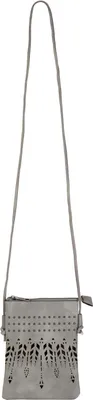 Produktbild von styleBREAKER Damen Mini Bag Umhängetasche Ethno Style und Nieten, Schultertasche, Handtasche, Tasche 02012260