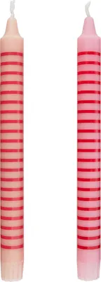 Produktbild von BUTLERS Stabkerze ART BOUGIE Streifen 2er-Set