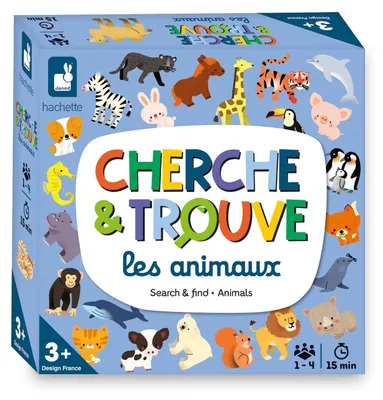 Image de Janod Jeu de recherche et de découverte - Animaux - Jeu éducatif pour enfants