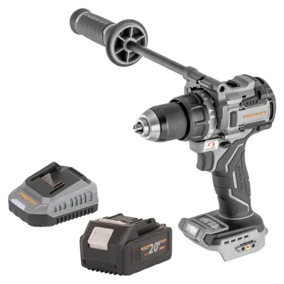 Produktbild von ProCraft Industrial CD20C-BB Akku Schlagbohrschrauber 20 V 120 Nm Brushless + 1x Akku 4,0 Ah + Ladegerät