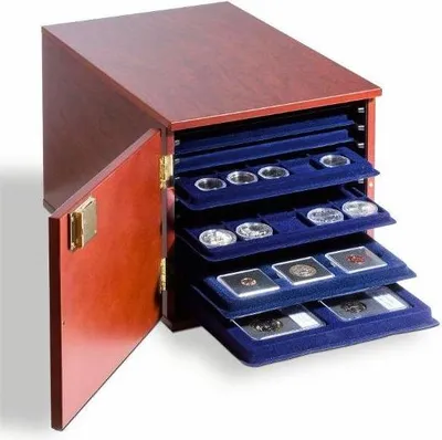 Obrázek produktu pro skříňka na 10 plat na mince velikosti L - Leuchtturm (K92019)