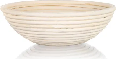 Produktbild von BANQUET NATURAL Brotkasten 25 × 25 × 8 cm rund zum Aufgehen von Brot