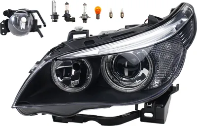 Produktbild von Johns, Scheinwerfer passend für BMW 5er E60 E61 01/05-03/07 Xenon D2S H7 L +Nebel+Leuc. 63127160193 63176920703 63176910791 6910791 6920703
