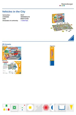Produktbild von Fahrzeuge in der Stadt Ravensburger 00127