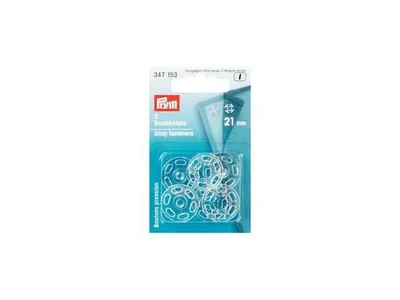 Produktbild von Prym Annäh-Druckknöpfe KST 21 mm transparent