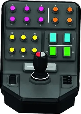 Obrázok produktu pre Logitech Heavy Equipment Side Panel - Controller für Flugsimulator