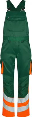 Produktbild von F. Engel Safety Light Latzhose, Grün/Orange, Gr. 50