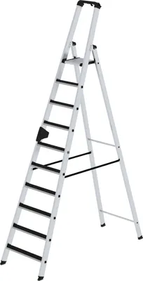 Produktbild von Stufen-Stehleiter einseitig begehbar mit clip-step 10 Stufen