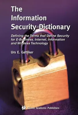 Obrázok produktu pre The Information Security Dictionary