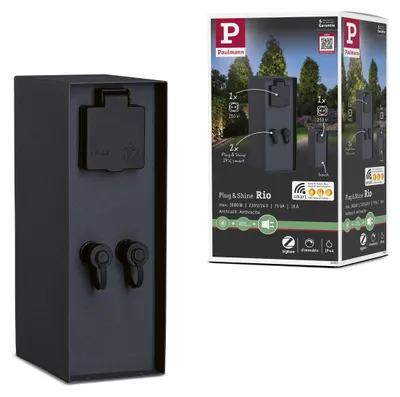 Produktbild von Paulmann Plug & Shine Steckdosensäule Rio
