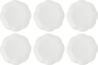 Immagine prodotto di La Porcellana Bianca set di 6 piatti piani 26 cm P000200001Z