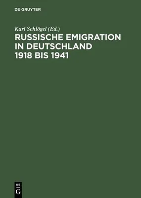 Imagen del producto de Russische Emigration in Deutschland 1918 bis 1941