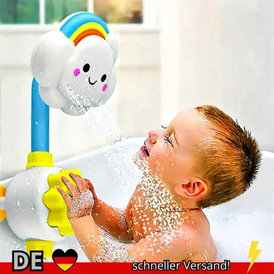 Produktbild von Badespielzeug Baby Wolken Wasserhahn Dusche Wasserspiel