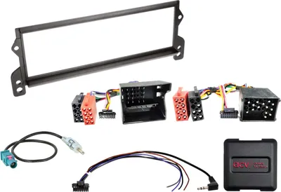 Zdjęcie produktu dla Zestaw 1-DIN kompatybilny z BMW Mini (R50/R52/R53) 2001-2008 SWC/antena