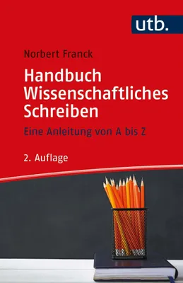 Produktbild von Handbuch Wissenschaftliches Schreiben