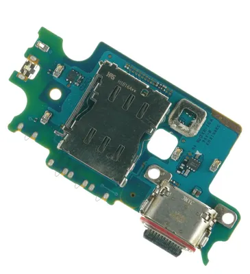 Produktbild von Samsung Galaxy S22+ 5G (SM-S906B) Lade Anschluss Buchse Eingang Mikrofon Platine