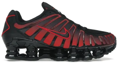 Produktbild von Nike Shox TL Black University Red Gradient - EU 36