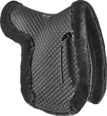 Immagine prodotto di ARMA - Panno da sella "Hunter", SupaFleece, lavoro ER1817 (17 in - 18 in) (Nero)