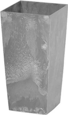 Produktbild von nabbi Blumentopf aus Kunststoff DURS125E 12,5 cm - dunkelgrau