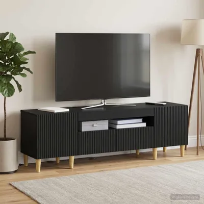 Imagen del producto de Maison Exclusive - Mueble para TV LED ARNHEM, 153 x 35 x 43 cm, color , fabricado en tablero de partículas