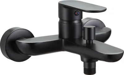 Produktbild von Primaster Badewannenarmatur Prag schwarz-matt