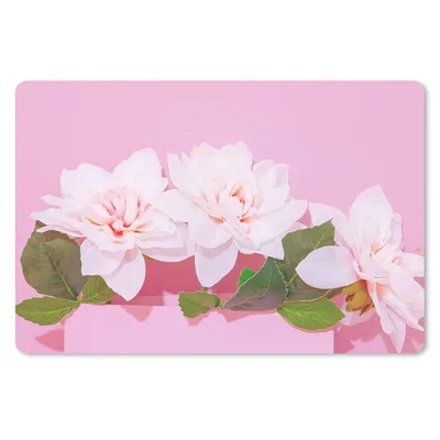 Produktbild von MuchoWow® Mauspad Mousepad Blüte - Sommer - Rosa 27x18 cm - Mousepads - Maus Mat - Pad - Mausunterlage - Büroartikel - Desk Matten
