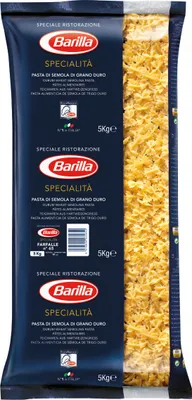 Produktbild von Barilla Farfalle Nummer 65 Schmetterlingsnudeln aus Weizen 5000g